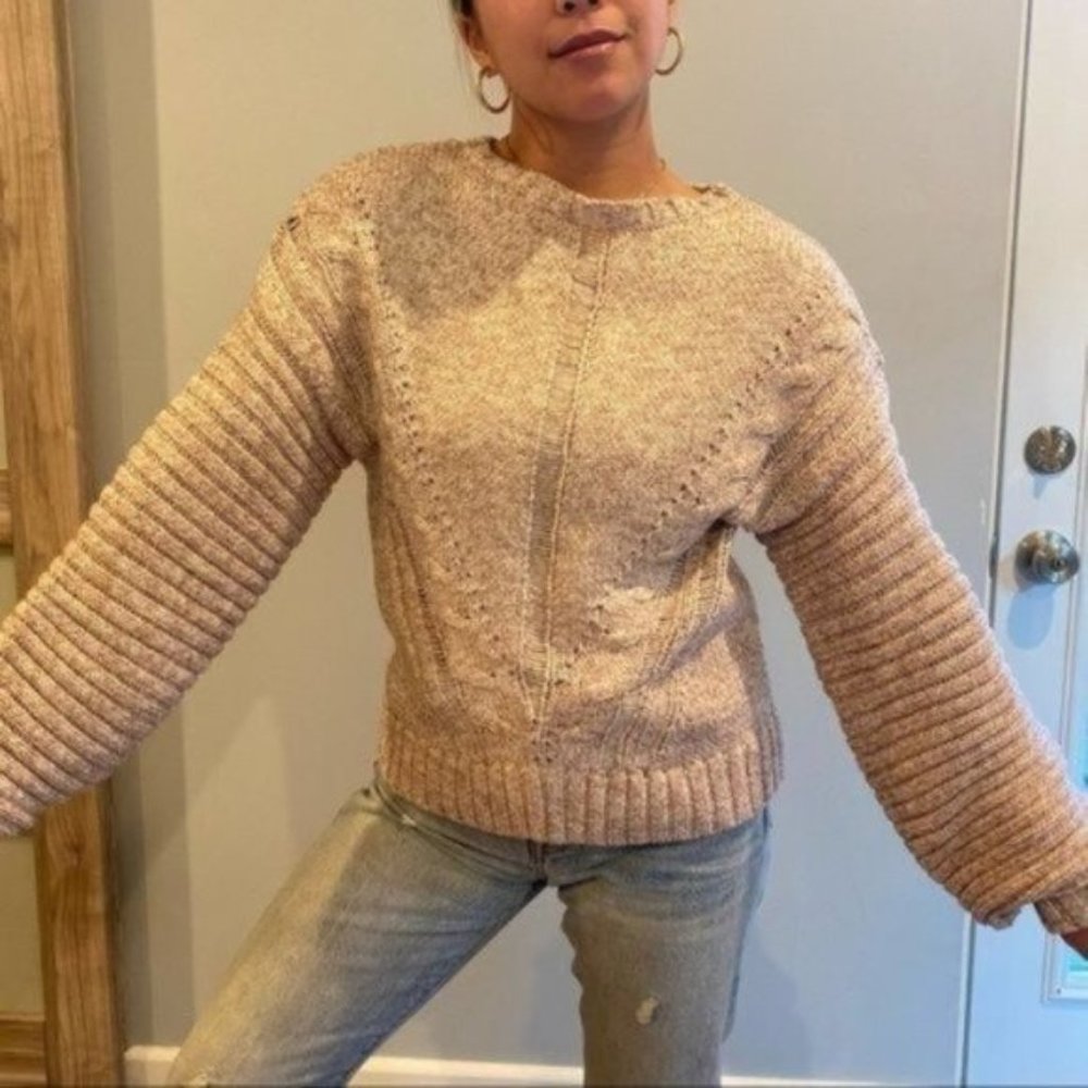 NWOT Blue Life Knit Sweater